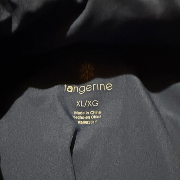 Tangerine Women's Blue Quilted Vest - Picture 4 of 5